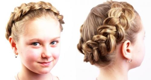 Косички для детей пошагово. Как заплетать косички детям пошагово для коротких, средних, длинных волос. Уроки для начинающих