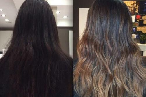 Как сделать мелирование на темные волосы. Мелирование на темные волосы – фото до и после, популярные виды