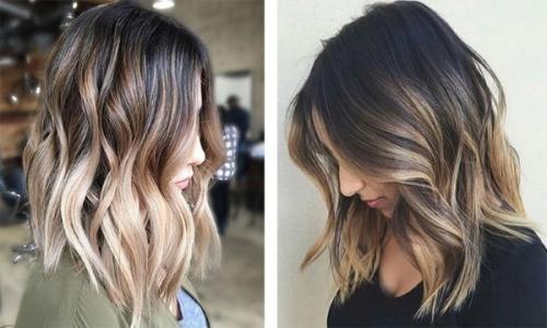 Как сделать мелирование на темные волосы. Мелирование на темные волосы – фото до и после, популярные виды