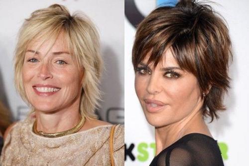 Женские короткие стрижки после 50 лет. Стрижки для женщин после 50, которые молодят