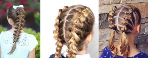 Детские прически с косами. Прически на 1 сентября: 10 идей на любую длину волос Детские прически с косами. Прически на 1 сентября: 10 идей на любую длину волос