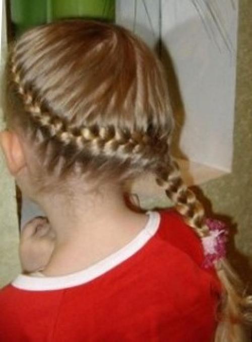 Легкие прически для детей пошагово. Легкие прически для девочек на каждый день