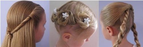 Легкие прически для детей пошагово. Легкие прически для девочек на каждый день