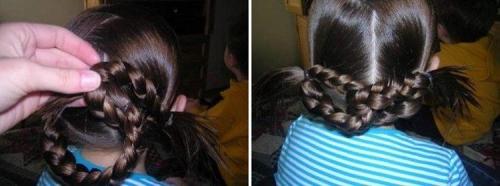 Прически для детей легкие в садик. Прически для садика на каждый день