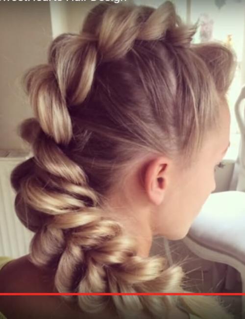 Косы на основе резиночек. 10 причесок на основе косы из хвостиков с резинками: с фото, схемами и видео, пошагово научим плести ее и даже вокруг головы 18 Косы на основе резиночек. 10 причесок на основе косы из хвостиков с резинками: с фото, схемами и видео, пошагово научим плести ее и даже вокруг головы 18