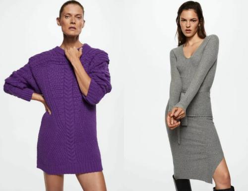 Вязаные платья 2019: тренды и новинки сезона 18