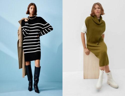 Вязаные платья 2019: тренды и новинки сезона 21