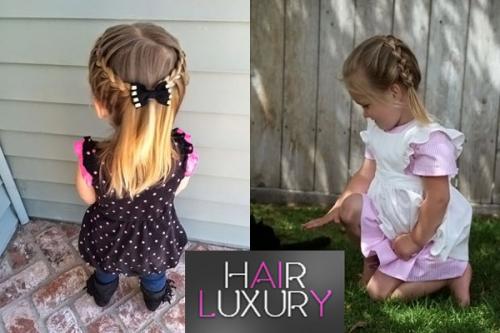 Косички для девочек в садик за 5 минут лёгкие. Хвостики