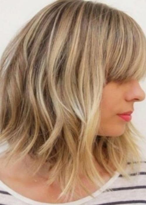 Стрижка градуированное каре с челкой. Все прелести стрижки 17