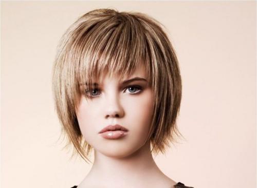 Стрижка градуированное каре с челкой. Все прелести стрижки 21