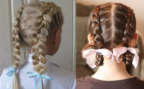 Красиво заплести девочку пошагово. Как заплести косу девочке просто и красиво. Пошаговая инструкция для начинающих