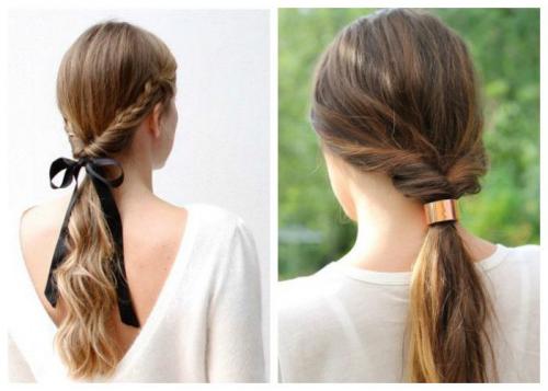 Быстрые прически на средние волосы на каждый день. Быстрые прически на каждый день на длинные волосы