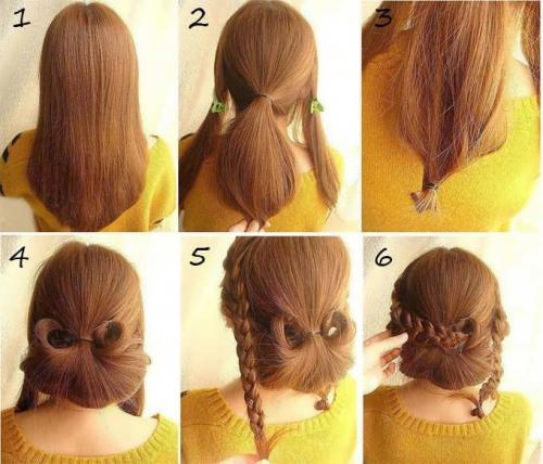 15 легких причесок на каждый день.. 12 легких причесок своими руками