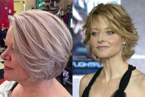 Модные стрижки 2019 на короткие волосы для женщин з.  Ошибки при выборе прически после 40 27