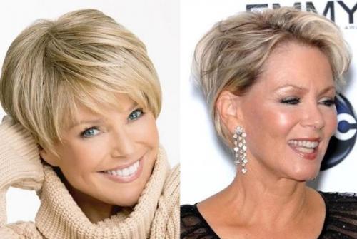 Модные стрижки 2019 на короткие волосы для женщин з.  Ошибки при выборе прически после 40 22