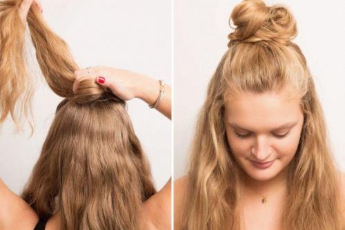 Вечерняя прическа на средние светлые волосы. Какую прическу сделать на торжество? 12 Вечерняя прическа на средние светлые волосы. Какую прическу сделать на торжество? 12