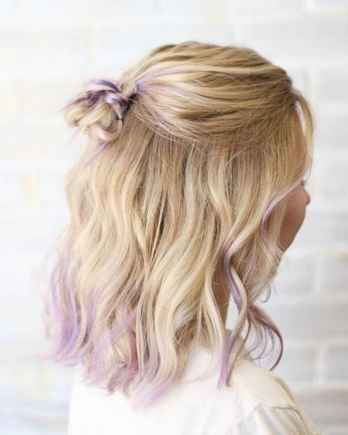 Повседневные прически для средних волос- простые. Быстрые прически на средние волосы на каждый день