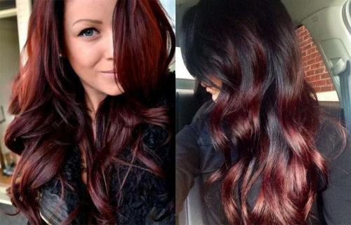 Цвет волос вишня в шоколаде. Разновидности тонов 12 Цвет волос вишня в шоколаде. Разновидности тонов 12