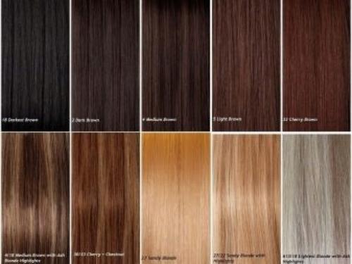 Основные цвета волос названия. Найти первоисточник 01