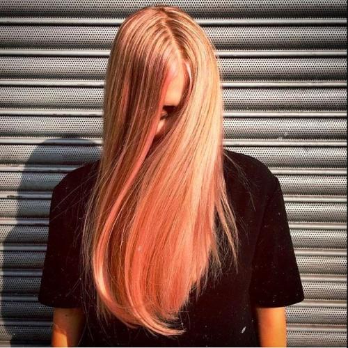 Блоранж цвет волос. Окрашивание волос блоранж: особенности и 12 шикарных примеров