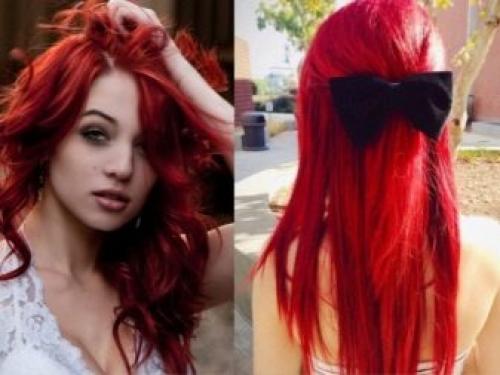 Вишневый цвет волос кому подойдет. Кому подойдет вишневый цвет 19