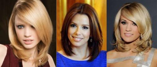 Стрижки на средние волосы. Женские стрижки на средние волосы: омолаживающие, модные стрижки 2023 для круглого и квадратного лица + фото идеи