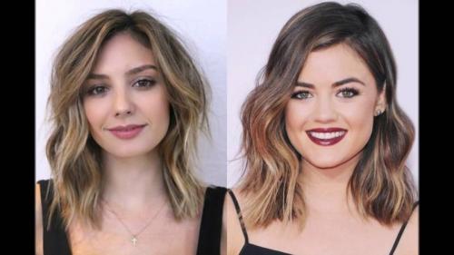 Стрижки на средние волосы. Женские стрижки на средние волосы: омолаживающие, модные стрижки 2023 для круглого и квадратного лица + фото идеи