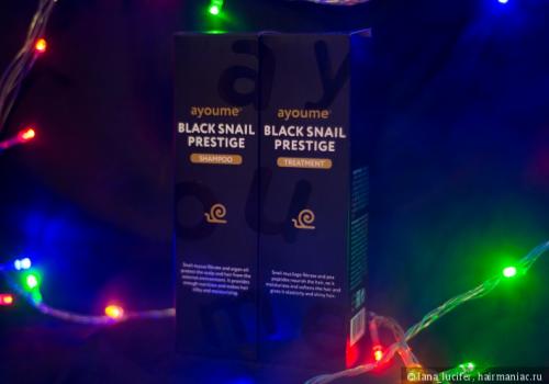 Что такое мисс блэк уход за волосами. Ayoume Black Snail Prestige Shampoo.