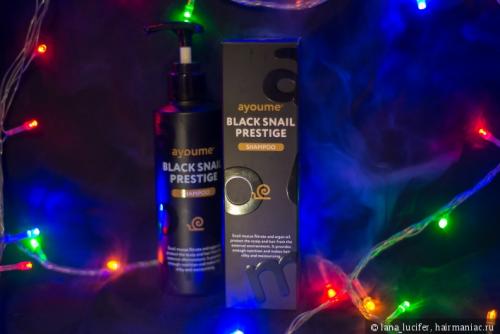 Что такое мисс блэк уход за волосами. Ayoume Black Snail Prestige Shampoo.