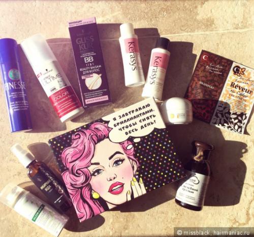 Какие продукты использует мисс блэк для ухода за волосами. Коробочка красоты продуктов для волос от Яны Русой