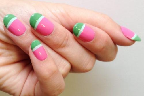 Нежно розовый френч. Главные тенденции