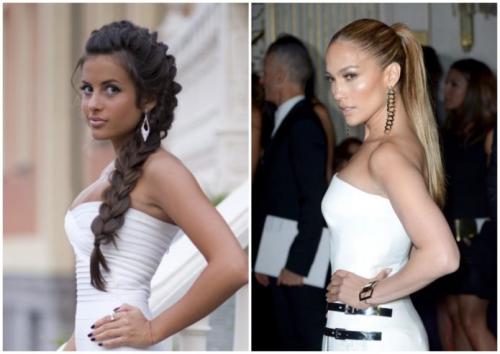 Прическа под длинное платье на короткие волосы. Фото причёсок под разные типы платьев с открытыми плечами