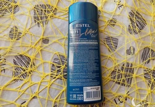 Estel love инструкция. Внешний вид бутылочки оттеночного бальзама для волос Estel Love Ton