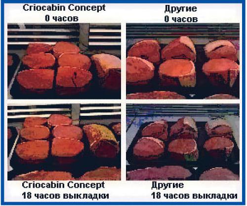 Как хранить продукты Concept. Система Concept от Criocabin