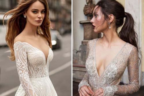 Свадебные прически и платья. Самые модные укладки на свадьбу 06