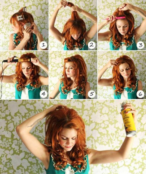 Вечерняя укладка на распущенные волосы. Прически с распущенными волосами