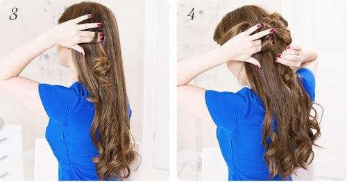Вечерняя укладка на распущенные волосы. Прически с распущенными волосами