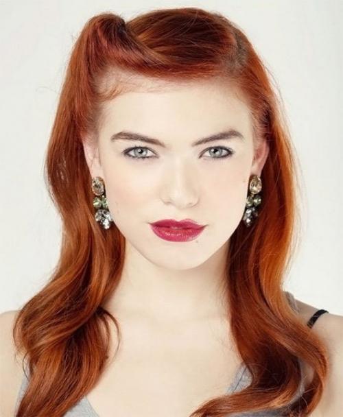 Вечерняя укладка на распущенные волосы. Прически с распущенными волосами