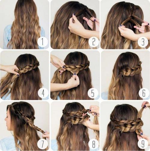 Вечерняя укладка на распущенные волосы. Прически с распущенными волосами