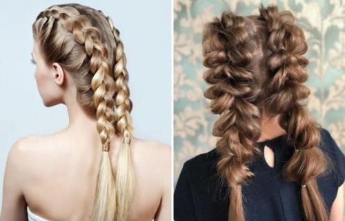 Как сделать прическу с косичками на средние волосы. Прически с косами на средние волосы в домашних условиях и пошаговые фото