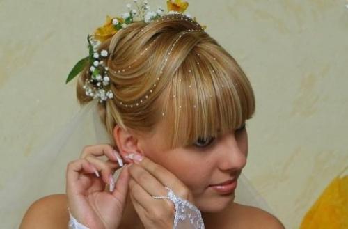 Прически на свадьбу и платья. Как выбрать идеальную свадебную прическу? 07