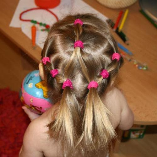 Что такое простые прически для малышей 2 лет