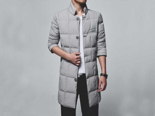 Стеганый пуховик