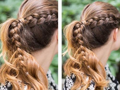 Косички для девочек: самые популярные идеи на TikTok 13