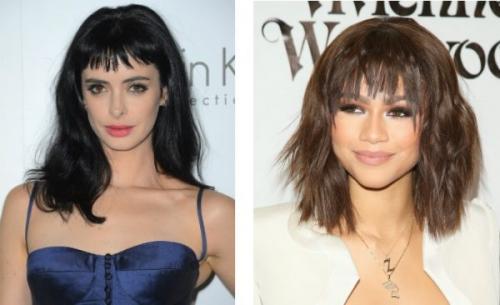 Стрижки на средние волосы с челкой. Стрижки для средних волос с челкой