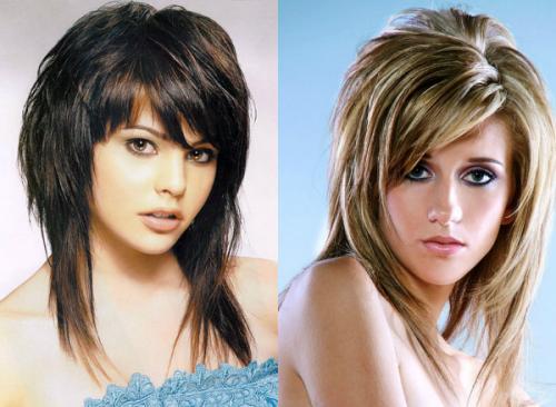 Стрижки на средние волосы с челкой. Стрижки для средних волос с челкой