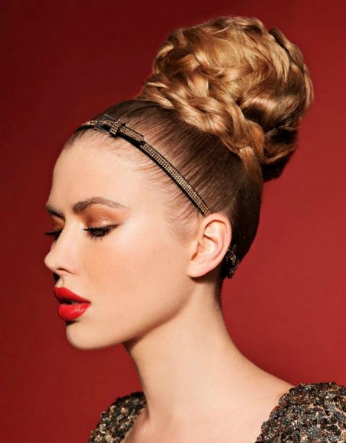 Высокие прически на средние волосы с челкой. Высокие прически — актуальные модели и стильные решения 2019 года. Обзор лучших решений стилистов (140 фото + видео)