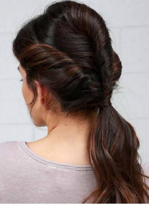 Прически на средние волосы дома. Повседневные прически для средней длины волос своими руками