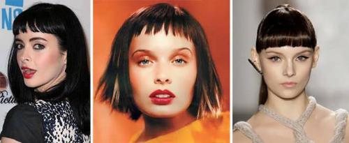 Прически на средние волосы с челкой. 10 модных причесок с челкой на средние волосы