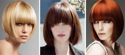 Прически на средние волосы с челкой. 10 модных причесок с челкой на средние волосы